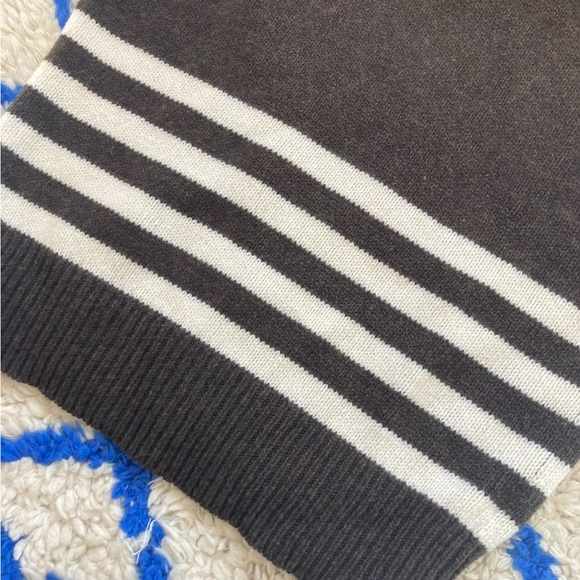 cawley studio violet vest in brown and ecru - Picture 5 of 5